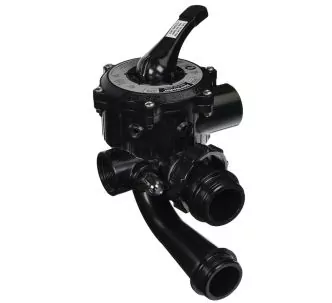 Hayward side mounted multiport six-way valve for sand filter, 2